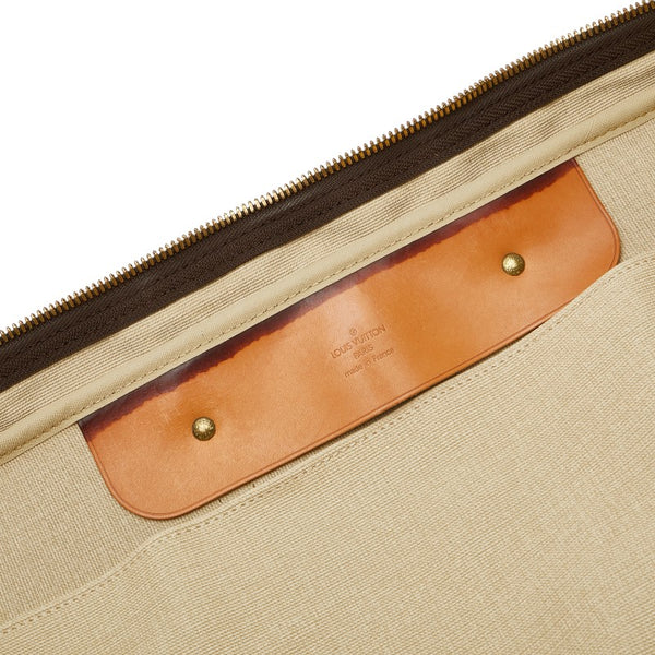 ルイ ヴィトン モノグラム ポルトドキュマン ヴォワヤージュ ビジネスバッグ M53361 ブラウン PVC レザー メンズ LOUIS VUITTON 【中古】