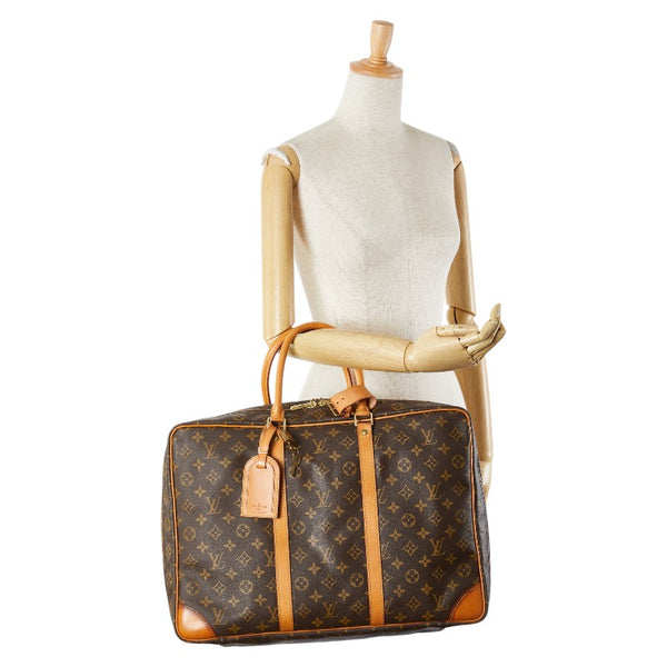 ルイ ヴィトン モノグラム ポルトドキュマン ヴォワヤージュ ビジネスバッグ M53361 ブラウン PVC レザー メンズ LOUIS VUITTON 【中古】