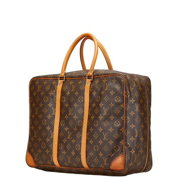 ルイ ヴィトン モノグラム ポルトドキュマン ヴォワヤージュ ビジネスバッグ M53361 ブラウン PVC レザー メンズ LOUIS VUITTON 【中古】