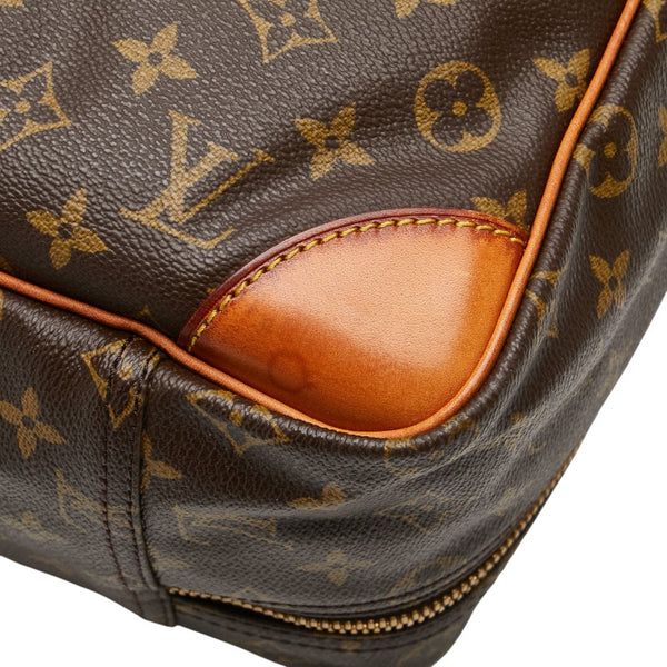 ルイ ヴィトン モノグラム ポルトドキュマン ヴォワヤージュ ビジネスバッグ M53361 ブラウン PVC レザー メンズ LOUIS VUITTON 【中古】