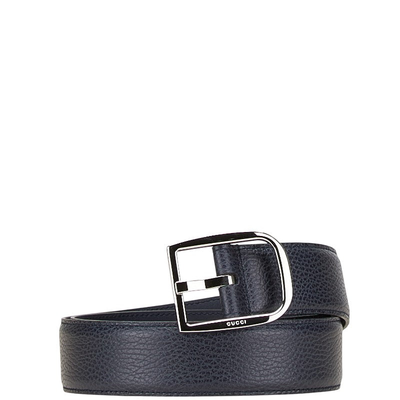 グッチ ベルト サイズ:85/34 449716 ブラック レザー レディース GUCCI 【中古】