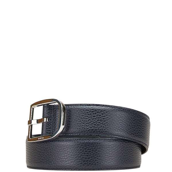 グッチ ベルト サイズ:85/34 449716 ブラック レザー レディース GUCCI 【中古】