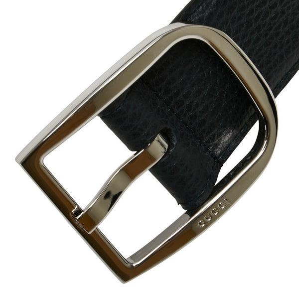 グッチ ベルト サイズ:85/34 449716 ブラック レザー レディース GUCCI 【中古】