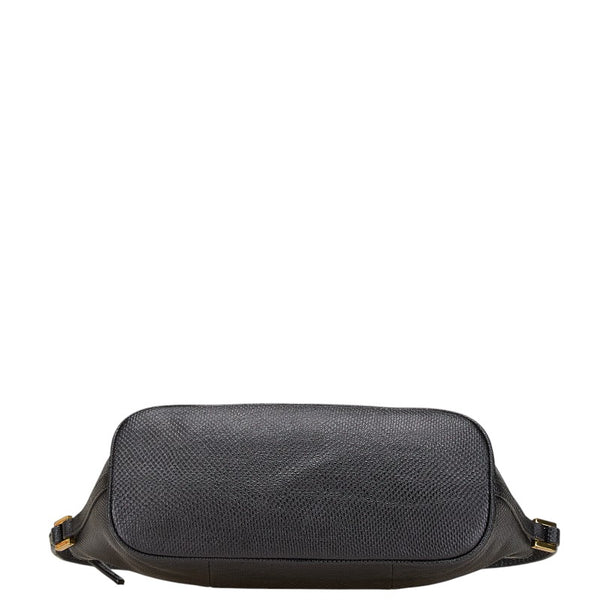 グッチ ポーチ アクセサリーポーチ 250001 ブラック リザード レディース GUCCI 【中古】