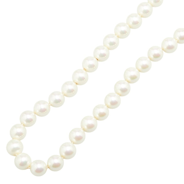 ディオール パール ラインストーン ネックレス ゴールド メッキ レディース Dior 【中古】
