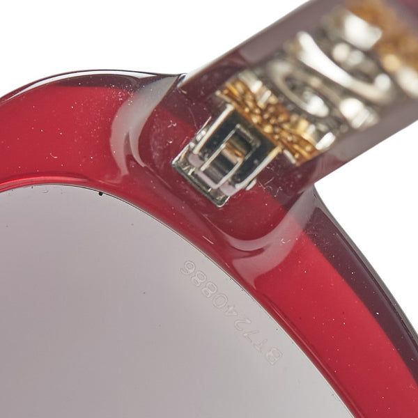 ティファニー ラインストーン サングラス TF4120-B-F ブラウン プラスチック レディース TIFFANY&Co. 【中古】