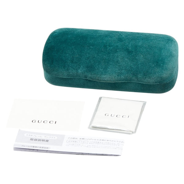 グッチ シェリーライン サングラス ウェリントン GG0281SA ブラウン マルチカラー プラスチック ニッケル合金 レディース GUCCI 【中古】