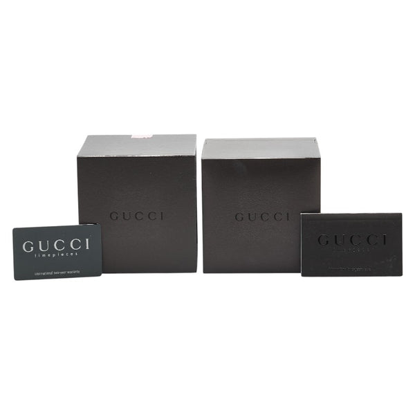 グッチ バングルウォッチ 1500L クオーツ シルバー文字盤 ステンレススチール レディース GUCCI 【中古】