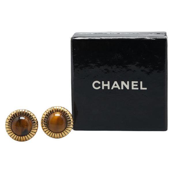 シャネル ヴィンテージ イヤリング ゴールド メッキ レディース CHANEL 【中古】