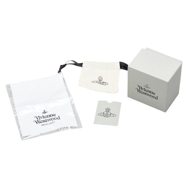 ヴィヴィアンウエストウッド グラデーション オーブ ラインストーン ネックレス ゴールド ピンク メッキ レディース Vivienne Westwood 【中古】