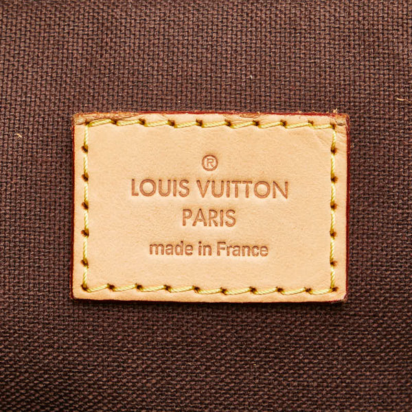 ルイ ヴィトン モノグラム メニルモンタンMM 斜めがけ ショルダーバッグ M40473 ブラウン PVC レザー レディース LOUIS VUITTON 【中古】