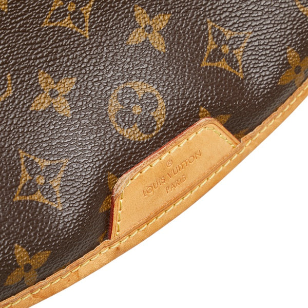 ルイ ヴィトン モノグラム メニルモンタンMM 斜めがけ ショルダーバッグ M40473 ブラウン PVC レザー レディース LOUIS VUITTON 【中古】