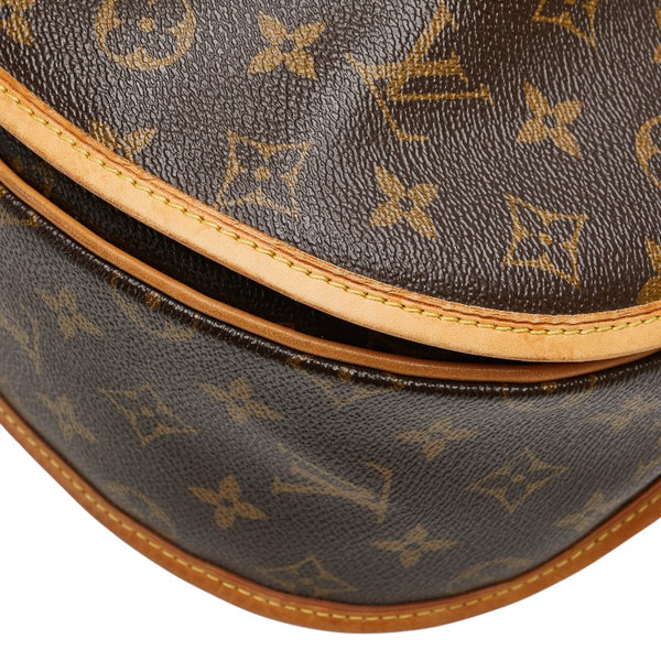 ルイ ヴィトン モノグラム メニルモンタンMM 斜めがけ ショルダーバッグ M40473 ブラウン PVC レザー レディース LOUIS VUITTON 【中古】