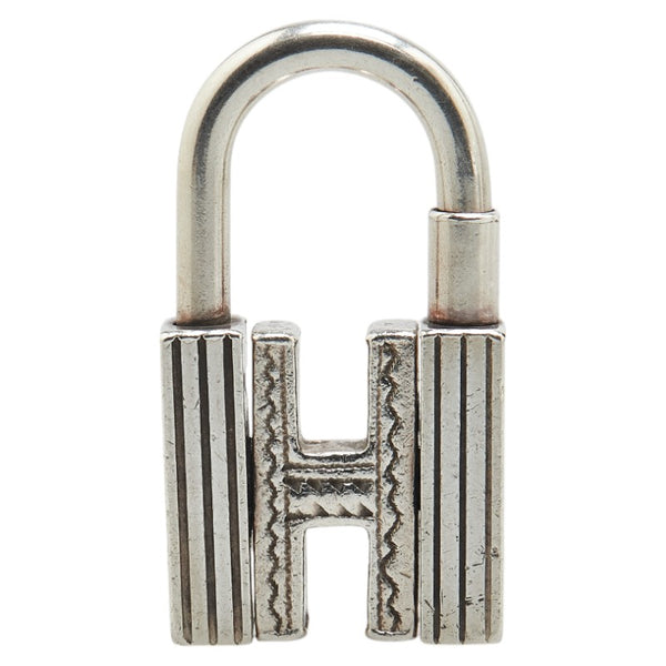 エルメス カデナ トゥ アレグ Hモチーフ チャーム SV925 シルバー レディース HERMES 【中古】