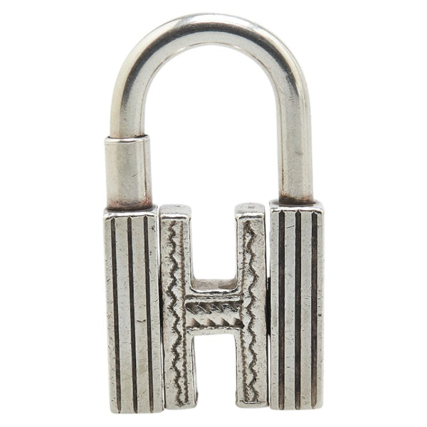 エルメス カデナ トゥ アレグ Hモチーフ チャーム SV925 シルバー レディース HERMES 【中古】