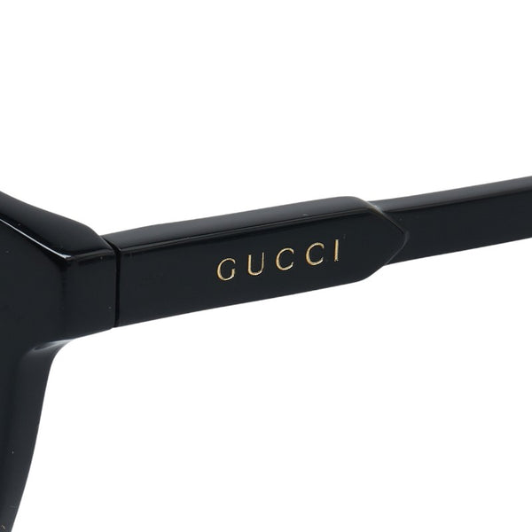 グッチ ウェリントン サングラス GG0867OA ブラック ブルー プラスチック レディース GUCCI 【中古】