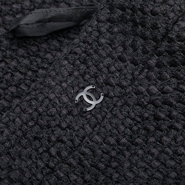 シャネル ココマーク スカート サイズ：44 P28295V18282 ブラック シルク コットン レディース CHANEL 【中古】