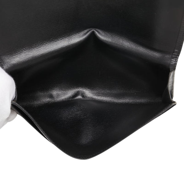 ルイ ヴィトン エピ ポルトエン 札入れ M63602 ブラック レザー メンズ LOUIS VUITTON 【中古】