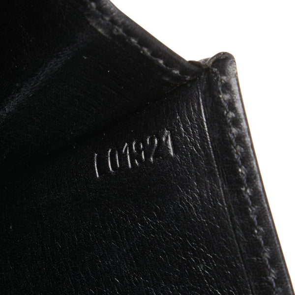ルイ ヴィトン エピ ポルトエン 札入れ M63602 ブラック レザー メンズ LOUIS VUITTON 【中古】