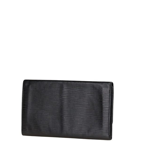 ルイ ヴィトン エピ ポルトエン 札入れ M63602 ブラック レザー メンズ LOUIS VUITTON 【中古】