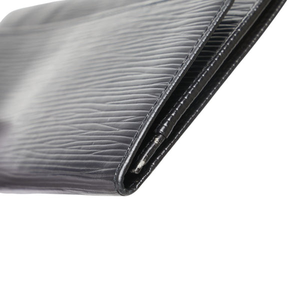 ルイ ヴィトン エピ ポルトエン 札入れ M63602 ブラック レザー メンズ LOUIS VUITTON 【中古】