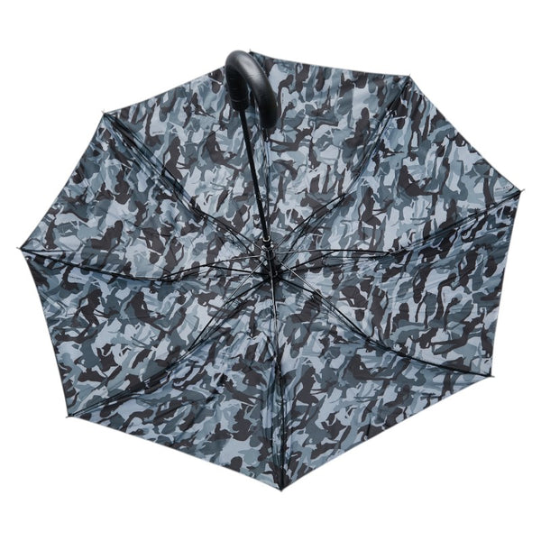 ジミーチュウ 総柄 雨傘 折りたたみ傘 ブラック グレー ナイロン レディース JIMMY CHOO 【中古】