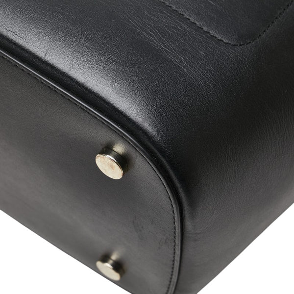 ケイトスペード ロゴ ハンドバッグ ショルダーバッグ 2WAY ブラック ピンク レザー レディース Kate Spade 【中古】