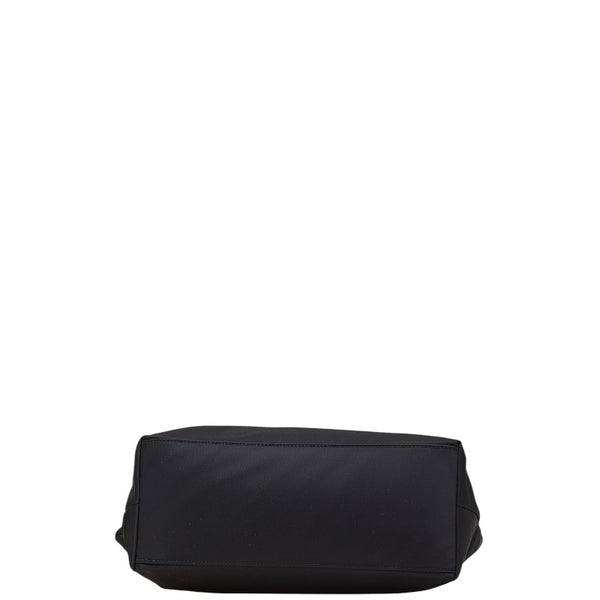 ケイトスペード ロゴ トートバッグ ハンドバッグ ブラック ナイロン レザー レディース Kate Spade 【中古】