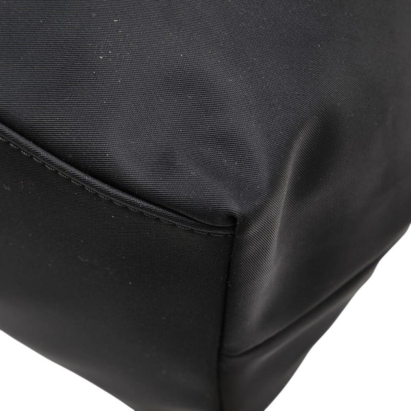 ケイトスペード ロゴ トートバッグ ハンドバッグ ブラック ナイロン レザー レディース Kate Spade 【中古】