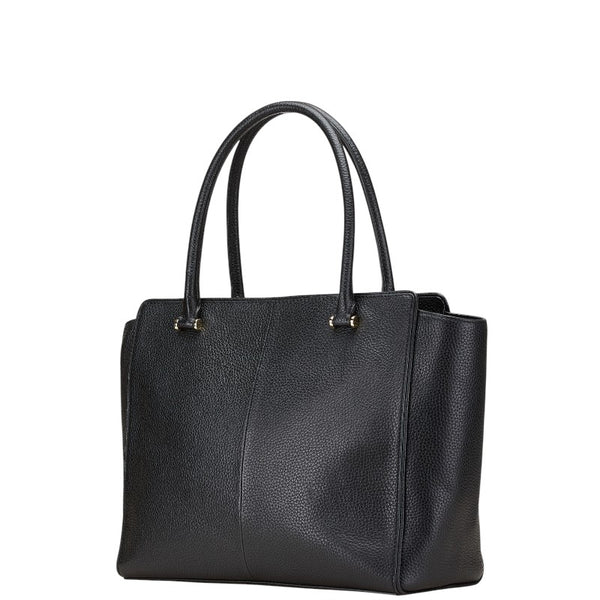 ケイトスペード チェスター ストリート トートバッグ ハンドバッグ ブラック レザー レディース Kate Spade 【中古】