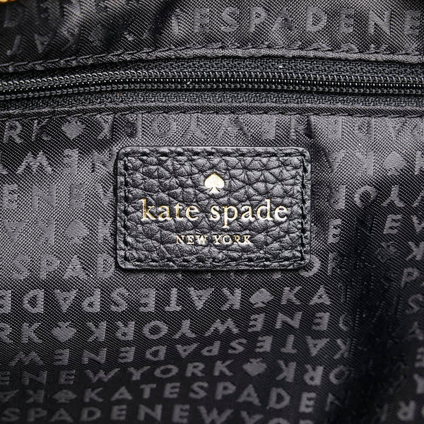 ケイトスペード チェスター ストリート トートバッグ ハンドバッグ ブラック レザー レディース Kate Spade 【中古】