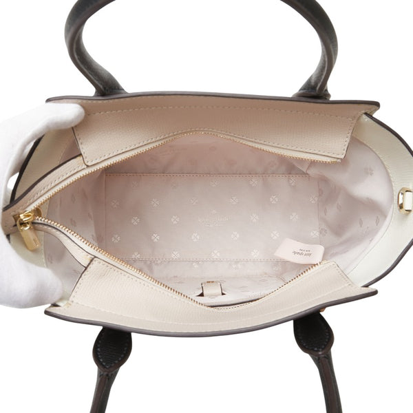 ケイトスペード トートバッグ ショルダーバッグ 2WAY ピンク ホワイト ブラック レザー レディース Kate Spade 【中古】