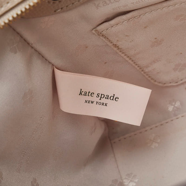 ケイトスペード トートバッグ ショルダーバッグ 2WAY ピンク ホワイト ブラック レザー レディース Kate Spade 【中古】