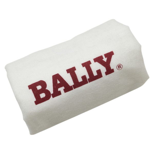 バリー ロゴ ハンドバッグ ブラウン PVC レザー レディース BALLY 【中古】