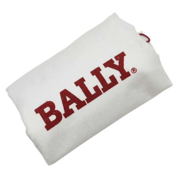 バリー ロゴ クラッチバッグ ブラウン レザー レディース BALLY 【中古】