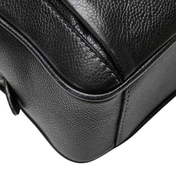 サルヴァトーレフェラガモ ビジネスバッグ ブラック レザー メンズ Salvatore Ferragamo 【中古】