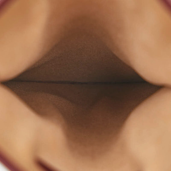 カルティエ マストライン メガネケース ワインレッド ボルドー レザー レディース CARTIER 【中古】