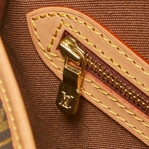 ルイ ヴィトン モノグラム ジベシエールPM 斜め掛け ショルダーバッグ M42248 ブラウン PVC レザー レディース LOUIS VUITTON 【中古】
