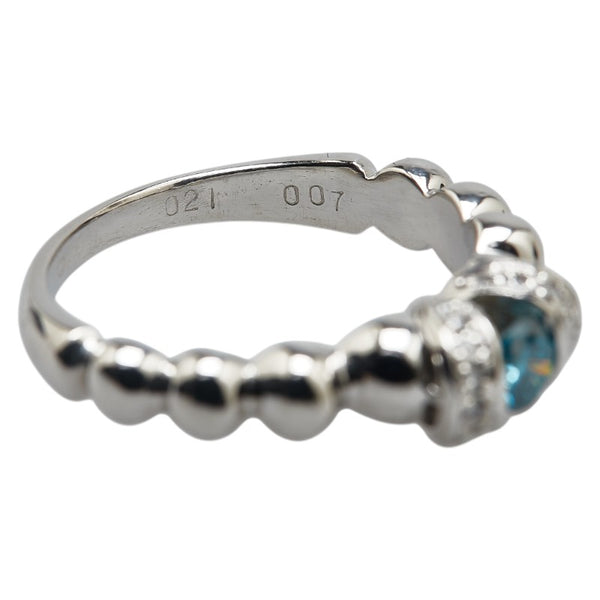 Pt900 プラチナ ダイヤ0.21ct ダイヤ0.07ct リング 指輪 レディース 13号 【中古】