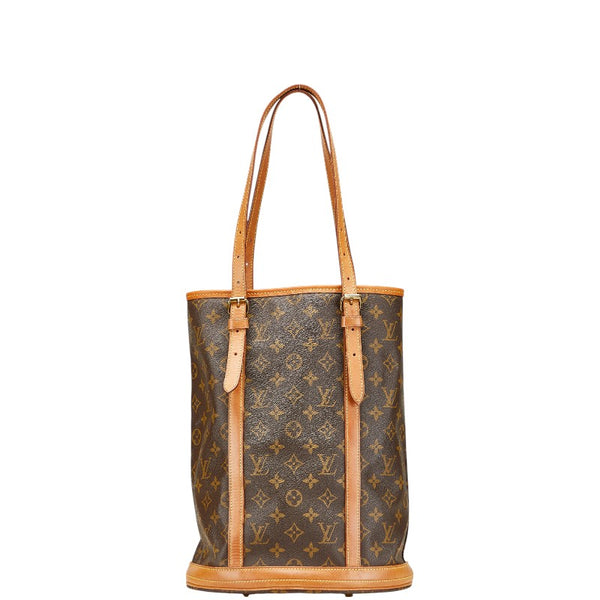 ルイ ヴィトン モノグラム バケットGM トートバッグ ショルダーバッグ M42236 ブラウン PVC レザー レディース LOUIS VUITTON 【中古】
