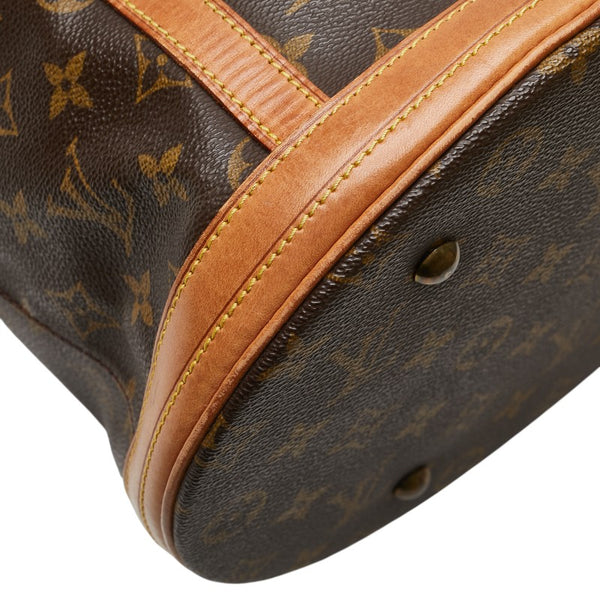 ルイ ヴィトン モノグラム バケットGM トートバッグ ショルダーバッグ M42236 ブラウン PVC レザー レディース LOUIS VUITTON 【中古】