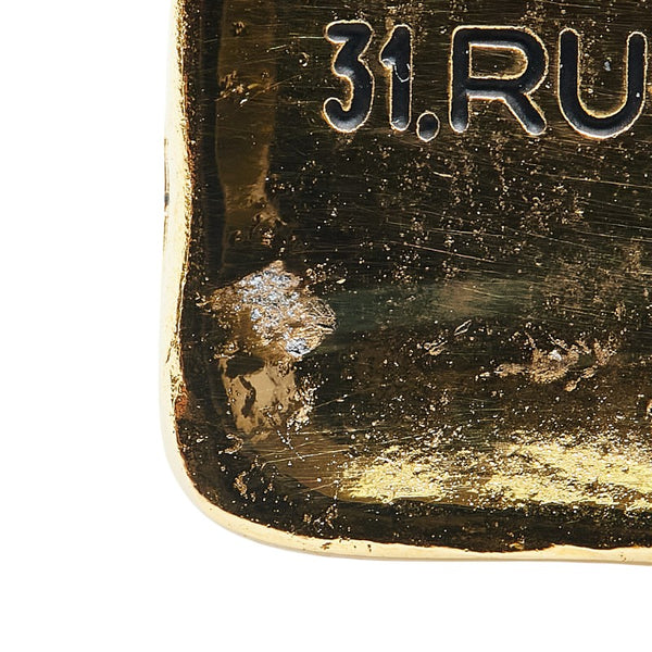 シャネル ココマーク 31 RUE CAMBON PARIS チャーム キーホルダー ゴールド メッキ レディース CHANEL 【中古】