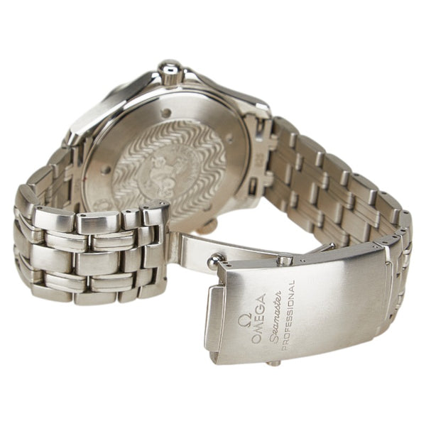 オメガ シーマスター300 プロフェッショナル 腕時計 2541.80 クオーツ ネイビー文字盤 ステンレススチール メンズ OMEGA 【中古】