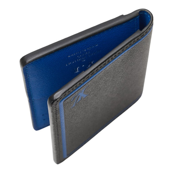 ルイ ヴィトン タイガ オーガナイザー ドゥ ポッシュ カードケース M63329 ノワール ブラック ブルー レザー メンズ LOUIS VUITTON 【中古】