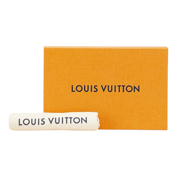 ルイ ヴィトン タイガ オーガナイザー ドゥ ポッシュ カードケース M63329 ノワール ブラック ブルー レザー メンズ LOUIS VUITTON 【中古】