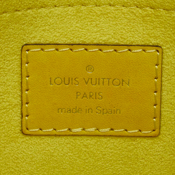 ルイ ヴィトン エピ ネヴァーフル用 付属 ポーチ ミモザ イエロー レザー レディース LOUIS VUITTON 【中古】
