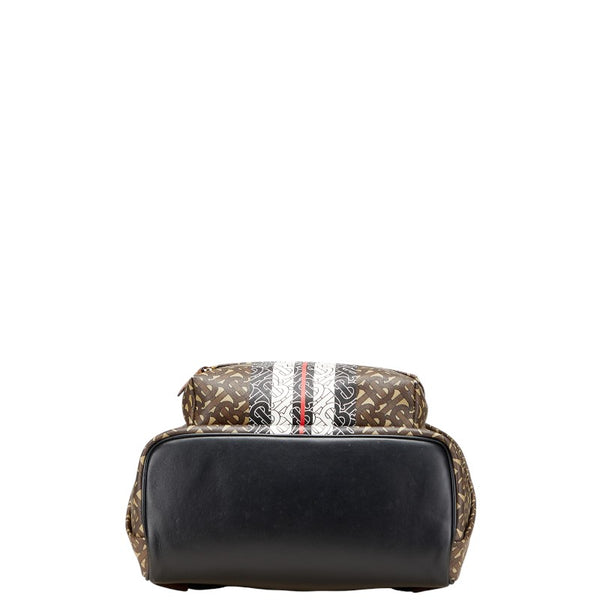 バーバリー TBモノグラム リュック バックパック ブラウン PVC レザー レディース BURBERRY 【中古】