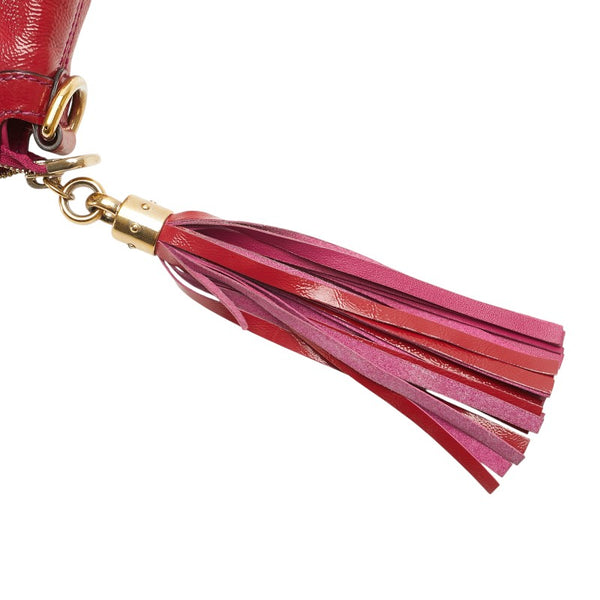 グッチ ソーホー インターロッキングG ハンドバッグ ショルダーバッグ 2WAY 308362 ピンク レザー レディース GUCCI 【中古】