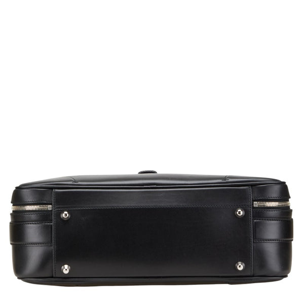 グッチ ボストンバッグ トラベルバッグ ブラック レザー レディース GUCCI 【中古】