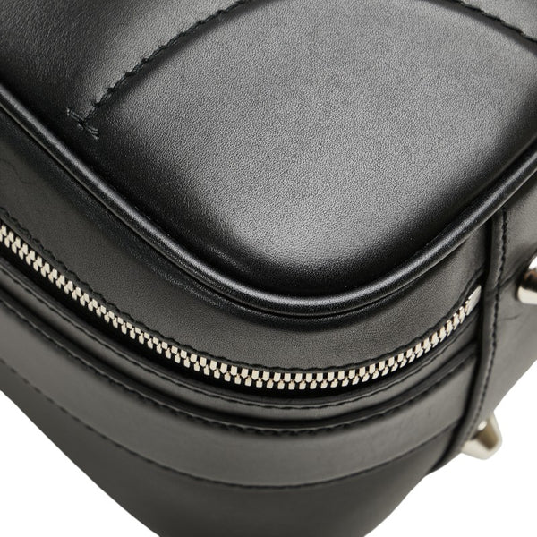 グッチ ボストンバッグ トラベルバッグ ブラック レザー レディース GUCCI 【中古】